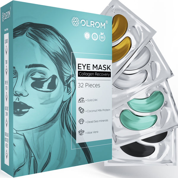 Collagen Recovery Eye Mask - 4 types - 16 Pieces in individual cases